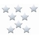 Stars - Eight 1.5cm tiny twinkles